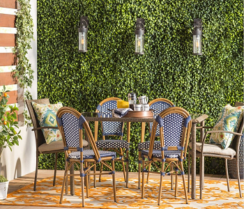 Additional light with wall lantern Miraculous Wall Decoration Ideas For Well-Designed Outdoor Presentation.