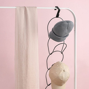 Cap holder in iron rack baseball Utilitarian Ways To Hang Your Hat Collection At Home For Pretty Display
