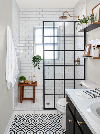 Shower storage stool Extra Level Walk In Shower Design Ideas With Seat For Comfortable Purpose