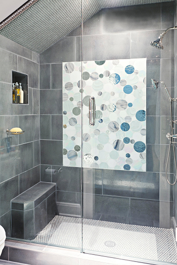 Sleek seat of walk-in shower Extra Level Walk In Shower Design Ideas With Seat For Comfortable Purpose