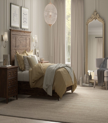 Tall mirrors in tall walls Timeless Warmth Tall Wall Decoration Ideas For More Interesting Sky-High Rooms