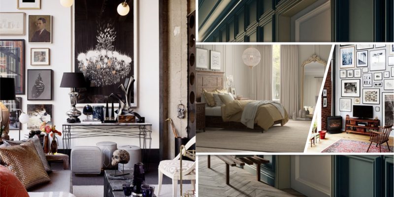 Timeless warmth tall wall decoration ideas for more interesting sky-high rooms2