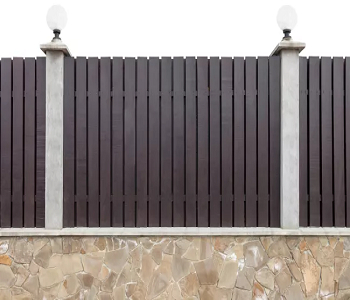 Top fence posts with lighting Elevating Fence Lighting Ideas For Glowing Border Garden Decoration