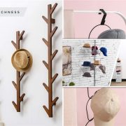 Utilitarian ways to hang your hat collection at home for pretty display2