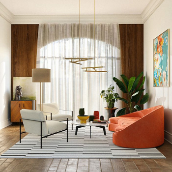 Warm color walls Ultra Peaceful Summer Design Ideas For Minimalist Home Style
