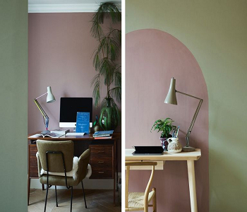 Calming green home office Top Chosen Color Ideas That Bring Positive Vibes To Every Room