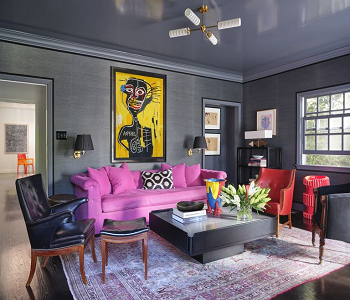 High-gloss ceiling Stimulating Design Tips To Brighten Up A Dark Room Without Renovation