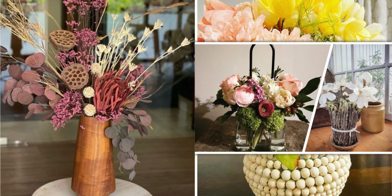 How to create beautiful summer flower arrangement designs2