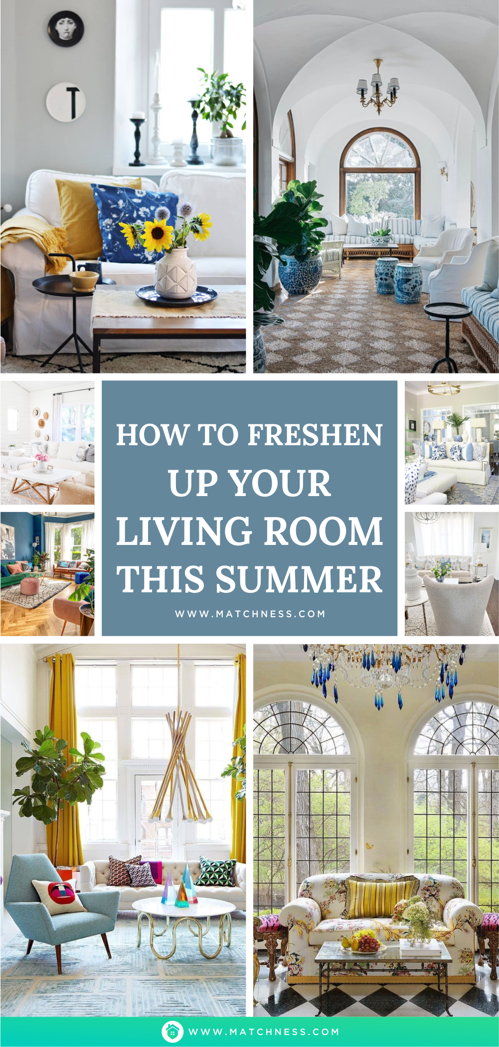 How to freshen up your living room this summer1