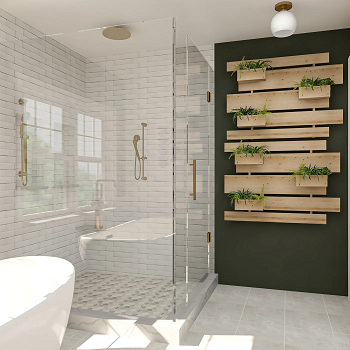 Incorporate plants Upgrading Bathroom Style Ideas For Luxurious And Spa-Like Design