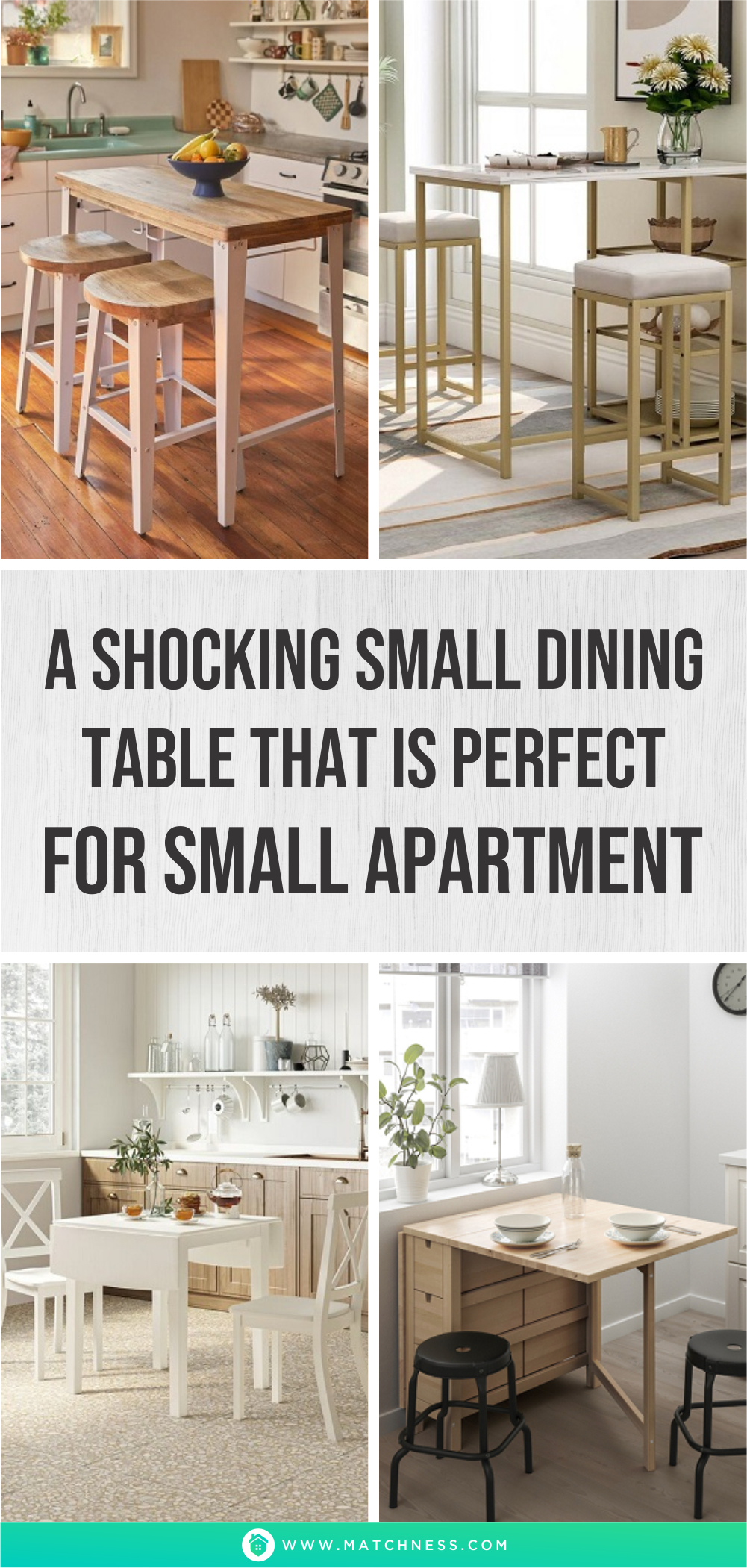 A shocking small dining table that is perfect for small apartment1