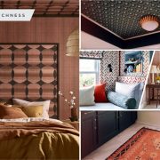 Artistic ceiling wallpaper ideas for stylish above decoration2