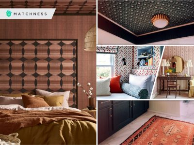 Artistic ceiling wallpaper ideas for stylish above decoration2