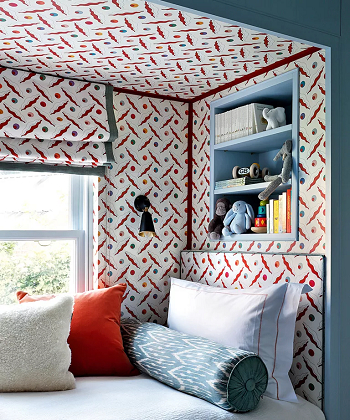 Child bedroom ceiling wallpaper Artistic Ceiling Wallpaper Ideas For Stylish Above Decoration