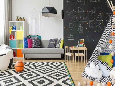 Classroom, playground, bedroom in one Remarkable Bedroom Interior Design For Kids In An Upgrading Level