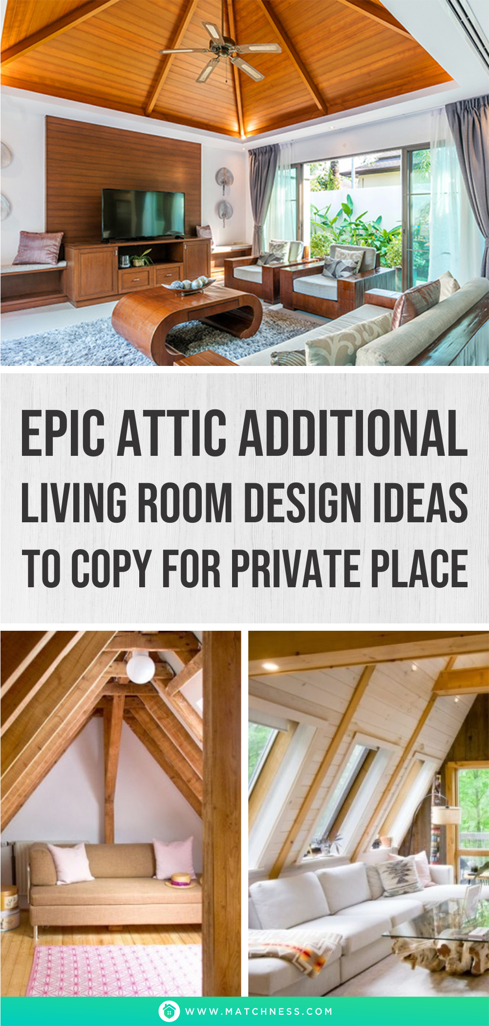 Epic attic additional living room design ideas to copy for private place1