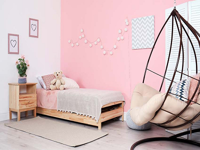 Lovely swing Remarkable Bedroom Interior Design For Kids In An Upgrading Level