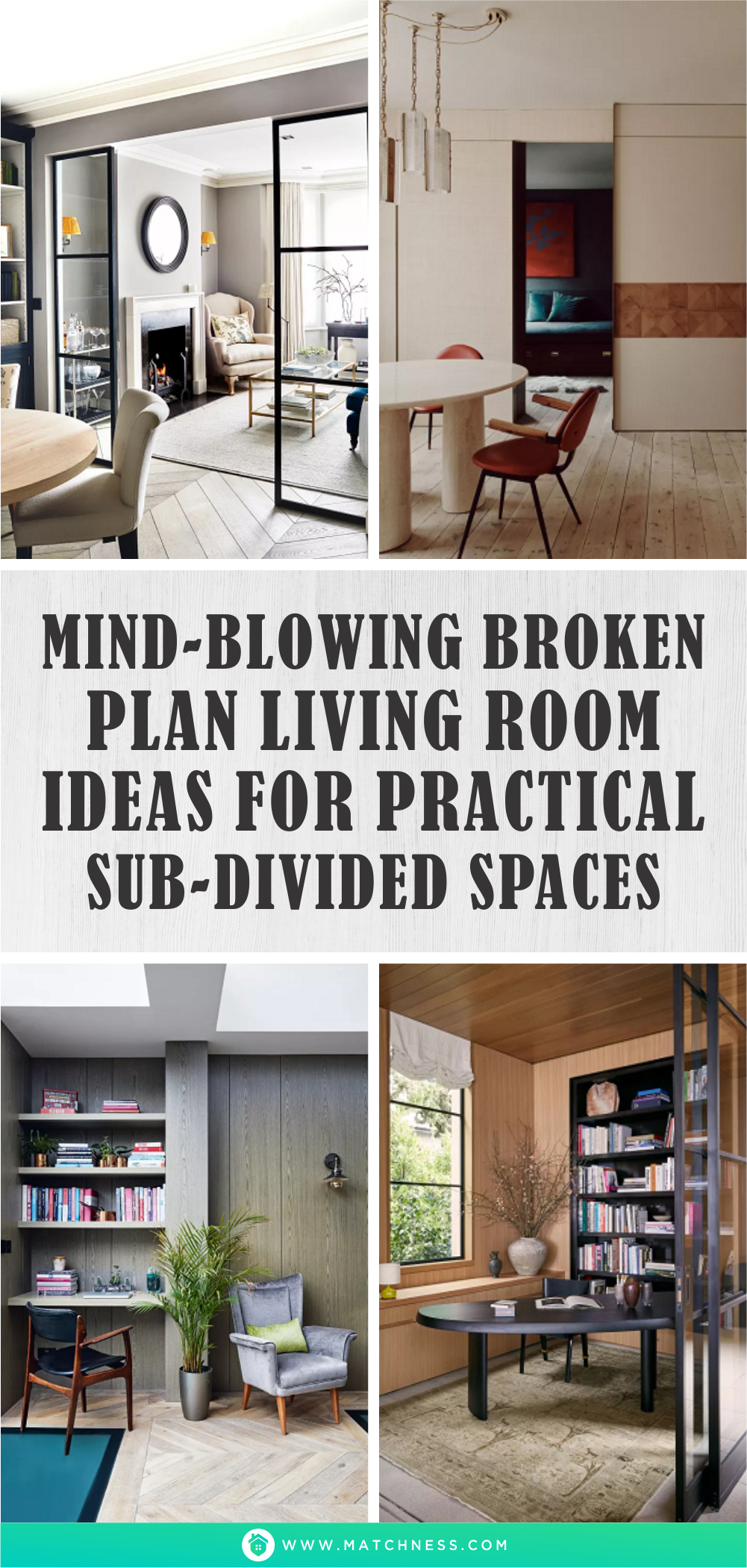 Mind-blowing broken plan living room ideas for practical sub-divided spaces1