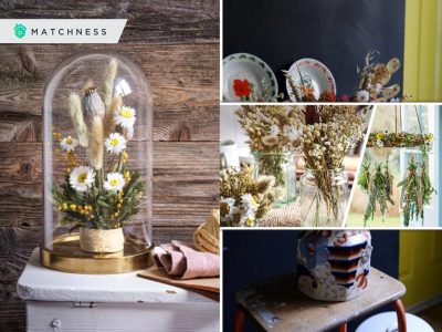 Precious ways to decorate home with dried flowers for all year around2