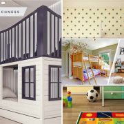 Remarkable bedroom interior design for kids in an upgrading level2