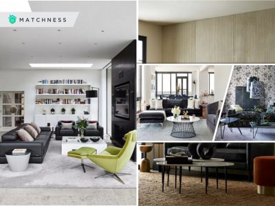 Sophisticated ways to present black couch living room for a dramatic look2