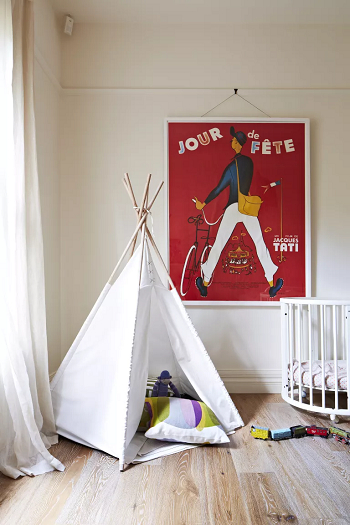 Cozy tent reading nook Playful Practical Kids’ Reading Corners Design Ideas To Enjoy Creativity