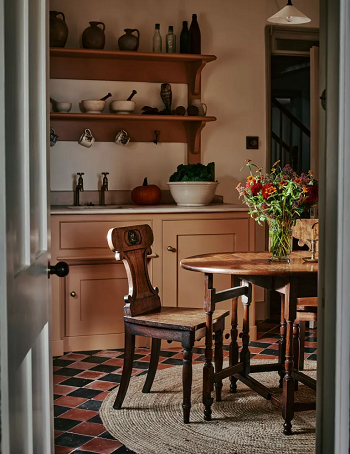 French country kitchen with relish in domestic bliss Irresistible Ways To Décor Your Home With A Caramel Color Scheme