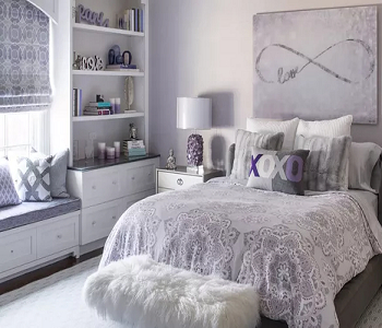 Go monochrome Forever Stylish Ways To Décor Teen Girl Bedroom With A Good Taste