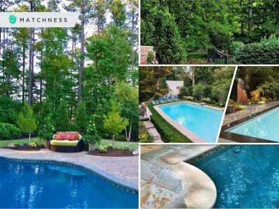 How to create a beautiful landscaping around the pools2
