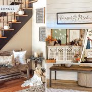 How to welcome fall seasons in your entryway 2