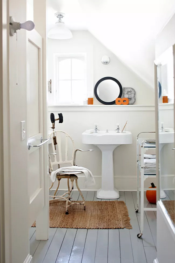 Keep it simple Quick Fall Bathroom Makeover Ideas For More Interesting Look In New Season
