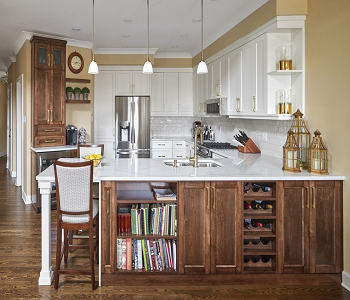 Mix-match cabinet finishes Unexpected Ways To Refresh Your Kitchen As The Essential Space