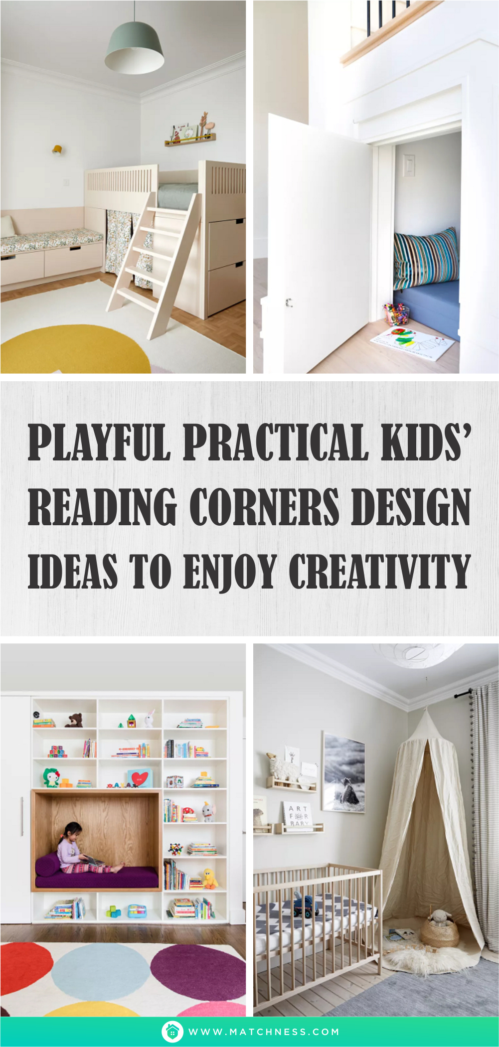 Playful practical kids’ reading corners design ideas to enjoy creativity1