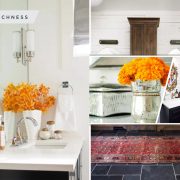 Quick fall bathroom makeover ideas for more interesting look in new season2