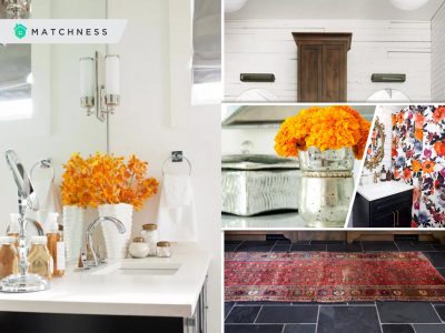 Quick fall bathroom makeover ideas for more interesting look in new season2