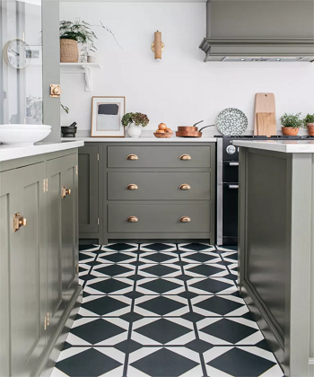 Vinyl kitchen floor Superlative Kitchen Flooring Ideas For Durable And Stylish Look
