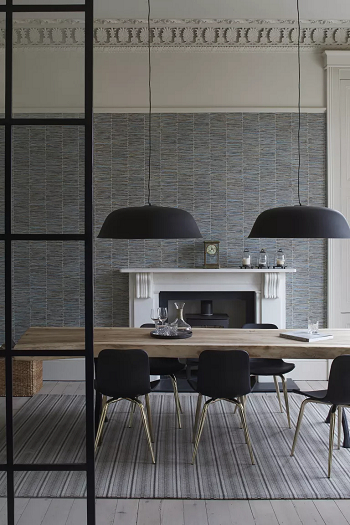 A timeless stripe Fancy Dining Room Rug Ideas For Uplifting Looks