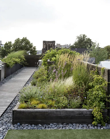 A walk way Innovative Ways To Extend Outdoor Living Space In Small Garden Decking Ideas