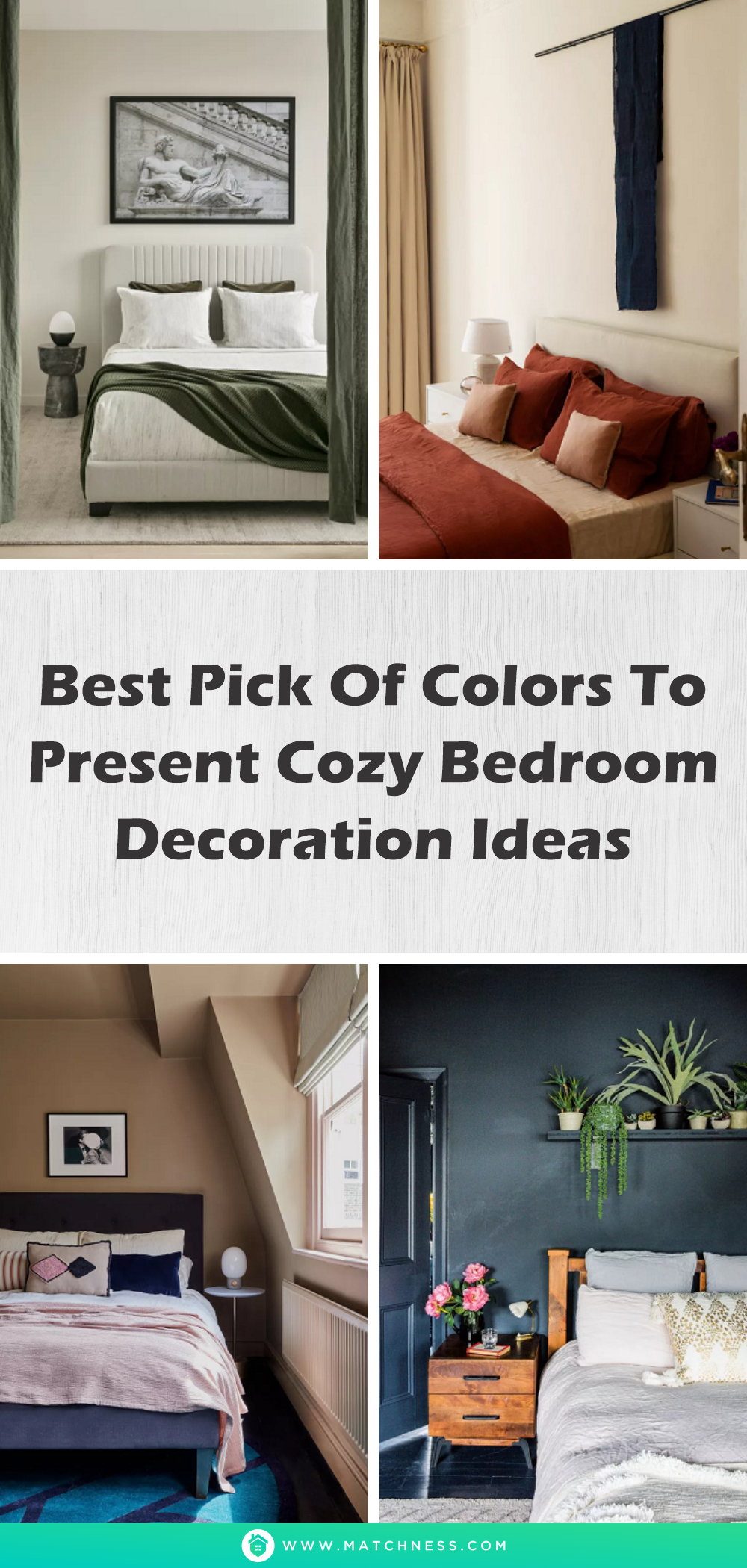 Best pick of colors to present cozy bedroom decoration ideas1