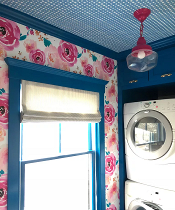 Bold featuring maximalist bright’s Elevating Washing Room Space With Paint Color For Style And Function