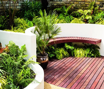 Circular deckcircular deck Innovative Ways To Extend Outdoor Living Space In Small Garden Decking Ideas