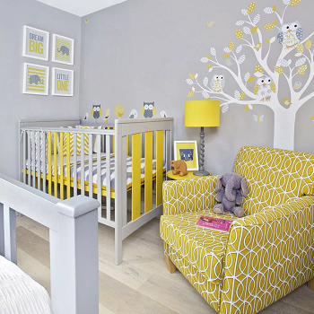 Cute stickers Engaging Nursery Murals Ideas To Create A Paradise For Play