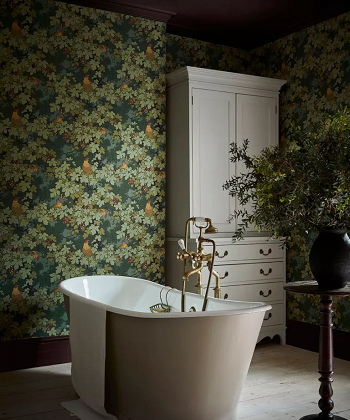 Fall flourish wallpaper Charismatic Ways To Décor Walls In Fall Season For Enchanting Look