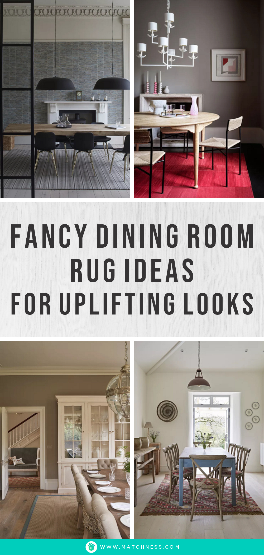 Fancy dining room rug ideas for uplifting looks1
