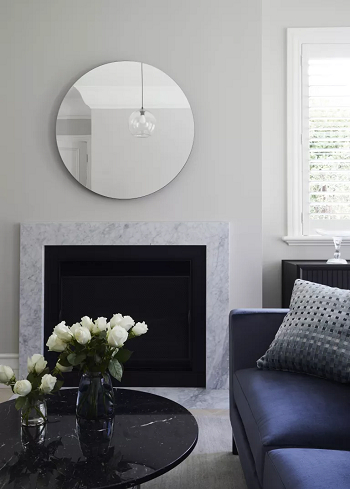 Go with mirror Reliable Interior Design To Make Your Dark Living Room Feel Brighter