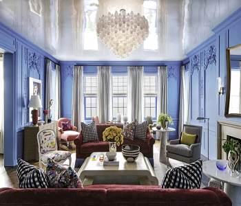 High gloss paint Reliable Interior Design To Make Your Dark Living Room Feel Brighter
