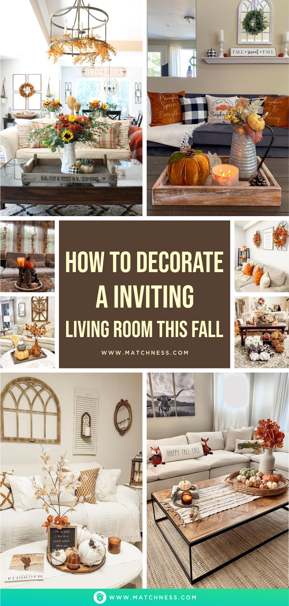 How to decorate a inviting living room this fall1