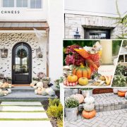 Outdoor front decorating ideas to celebrate spooky season in halloween fi