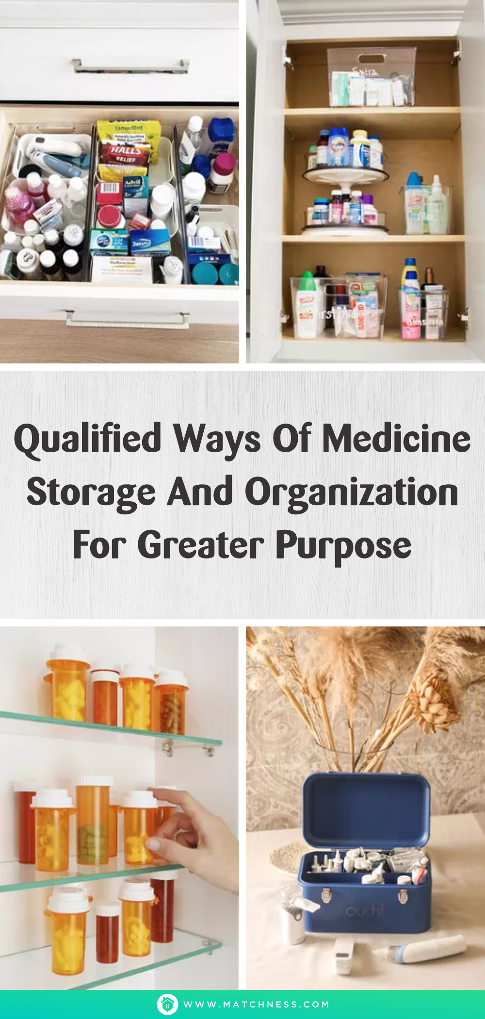 Qualified ways of medicine storage and organization for greater purpose1