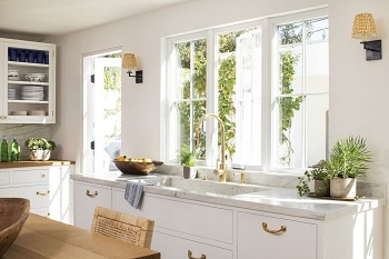 Beverly Hills Kitchen Transformation Inspired By Betty Crocker and Claude Monet